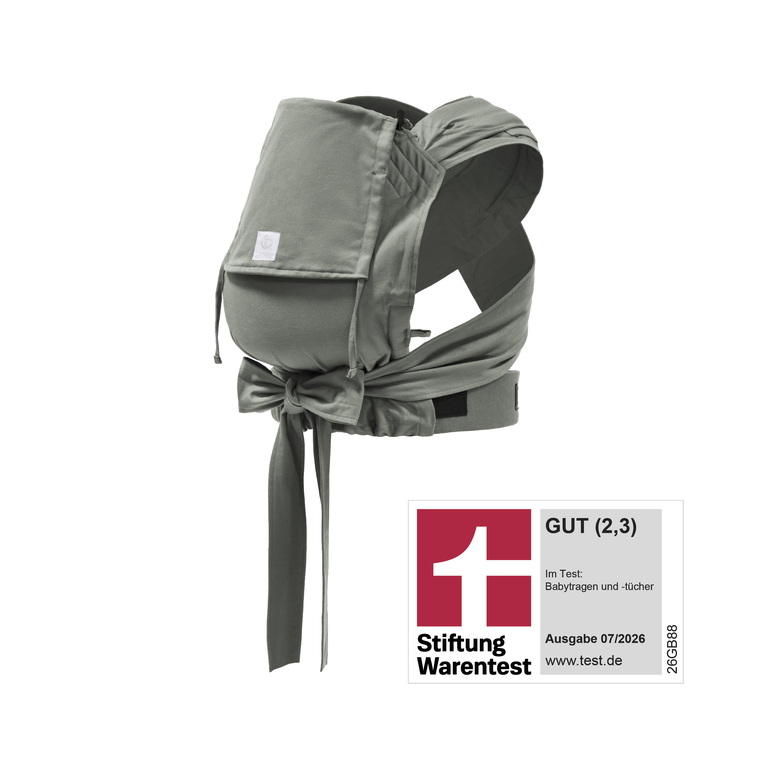 Stokke® Limas™ Carrier - Newborn Carrier, Glacier Green, mainview galery image 1